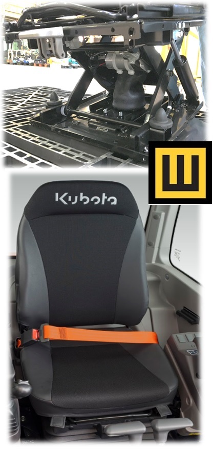 KUBOTA KX060-5 nowy fotel