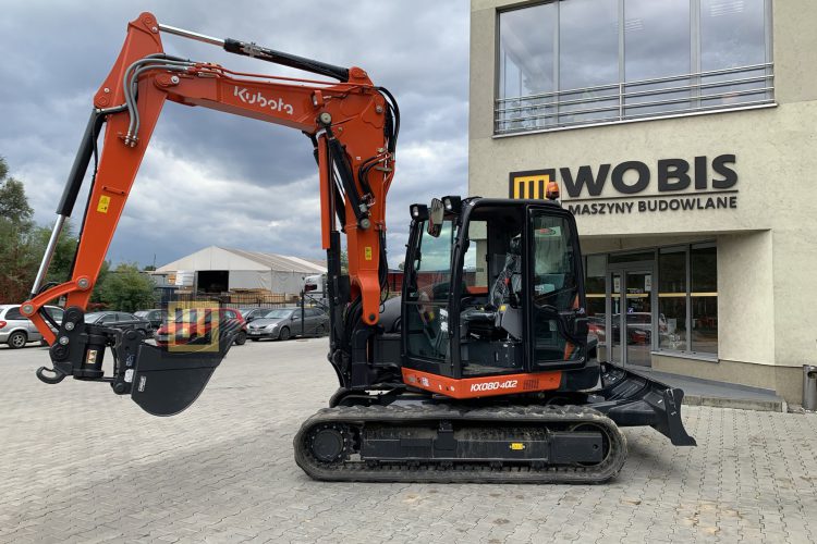 Minikoparka KUBOTA KX080-4