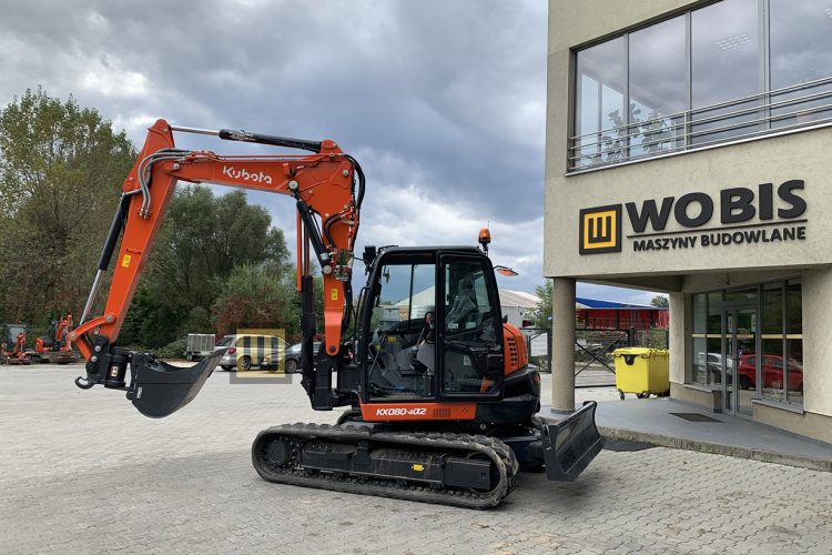 Minikoparka KUBOTA KX080-4