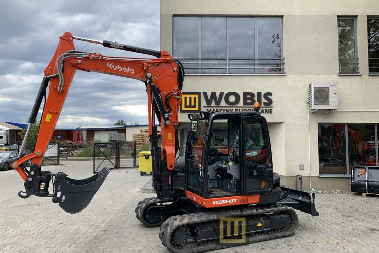 Minikoparka KUBOTA KX080-4