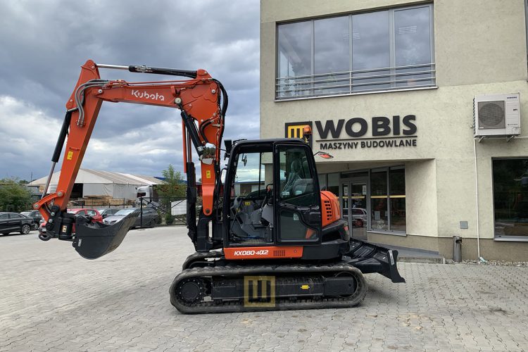 Minikoparka KUBOTA KX080-4