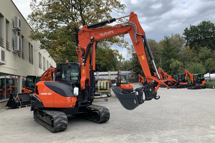 Minikoparka KUBOTA KX080-4
