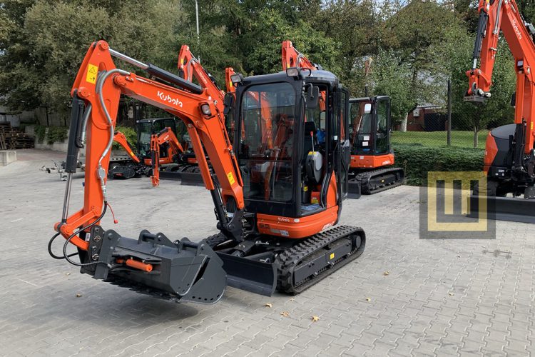 Minikoparka obrysowa Kubota U20-3