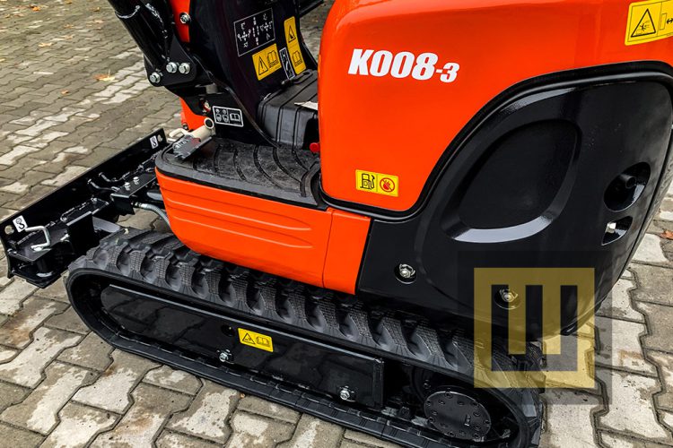 Minikoparka KUBOTA K008