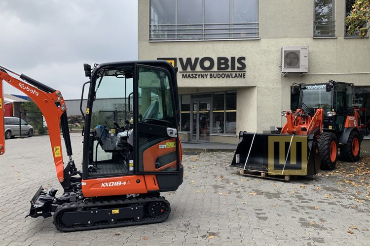 Minikoparka KUBOTA KX018-4