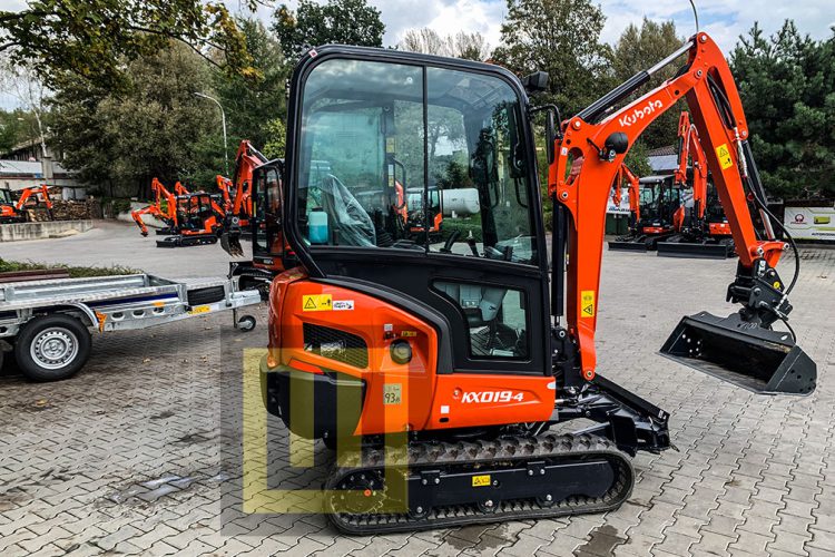 Minikoparka KUBOTA KX019-4