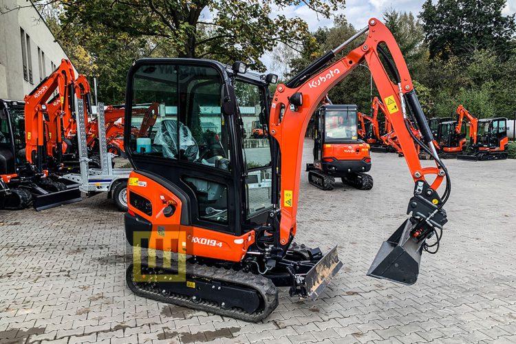 Minikoparka KUBOTA KX019-4
