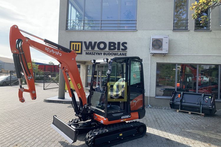 Minikoparka KUBOTA KX030-4